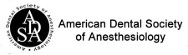 American Dental Society of Anesthesiology